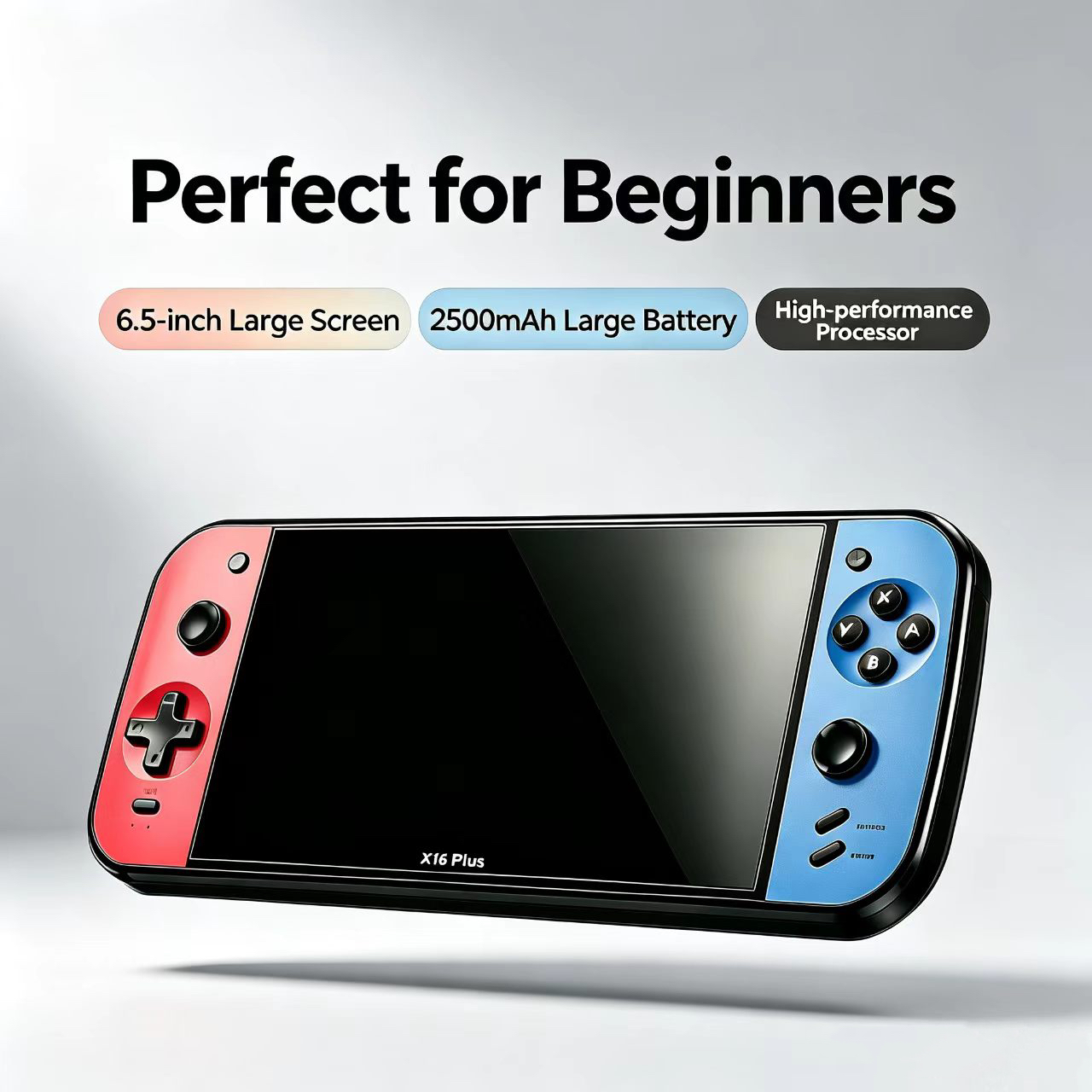 Gaming Console G90 - X16PLUS Retro Handheld Game Console, 6.5-inch