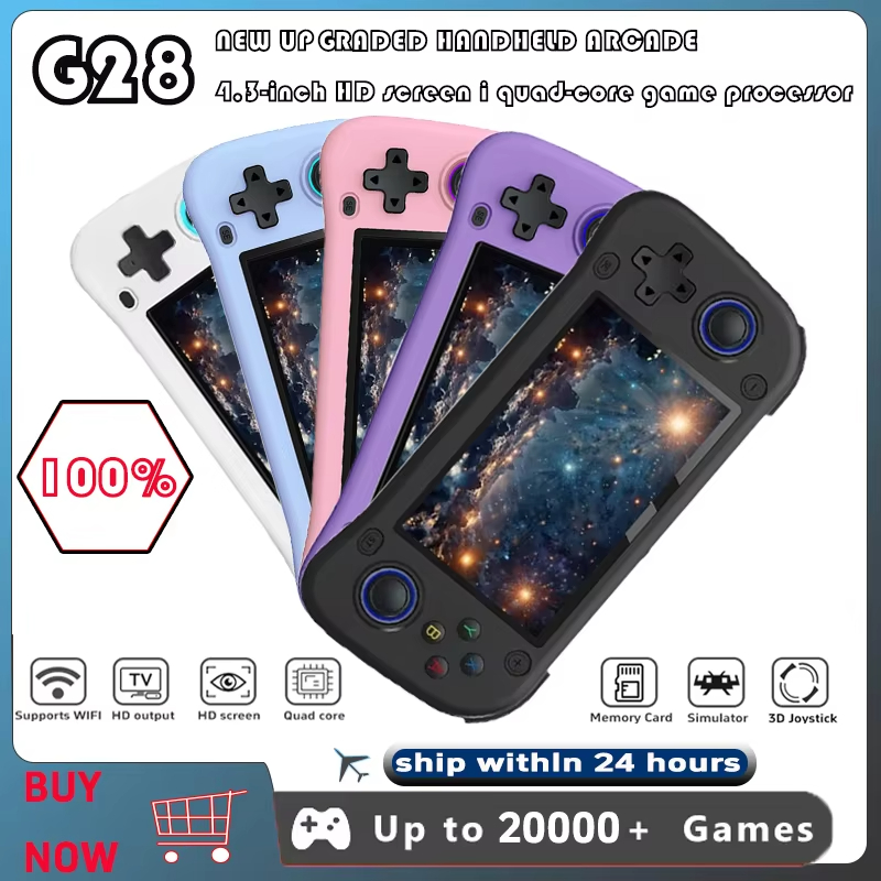G28 Retro Handheld Video Game  - огляд і ціна Gaming Console For Kids