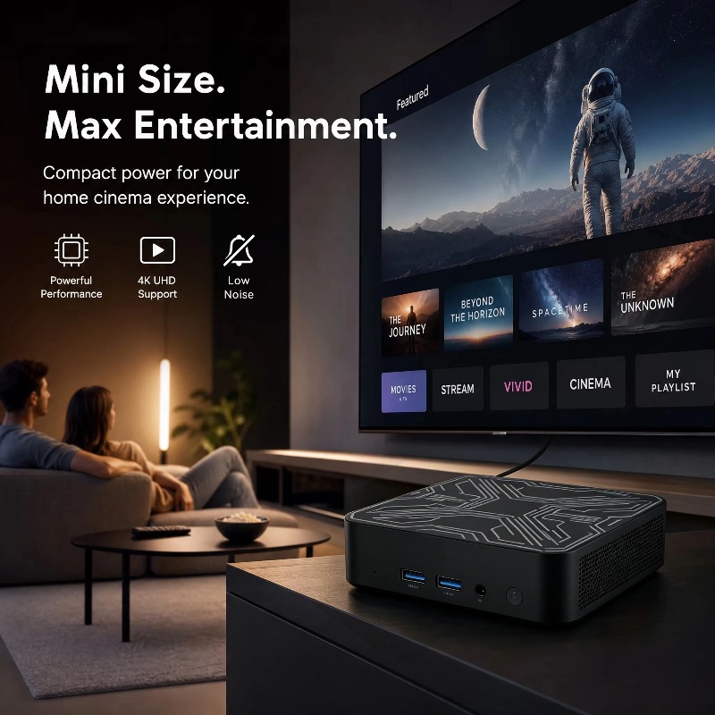 2026 New Mini PC Portable Inte - огляд і ціна Gaming Console Portable Pc