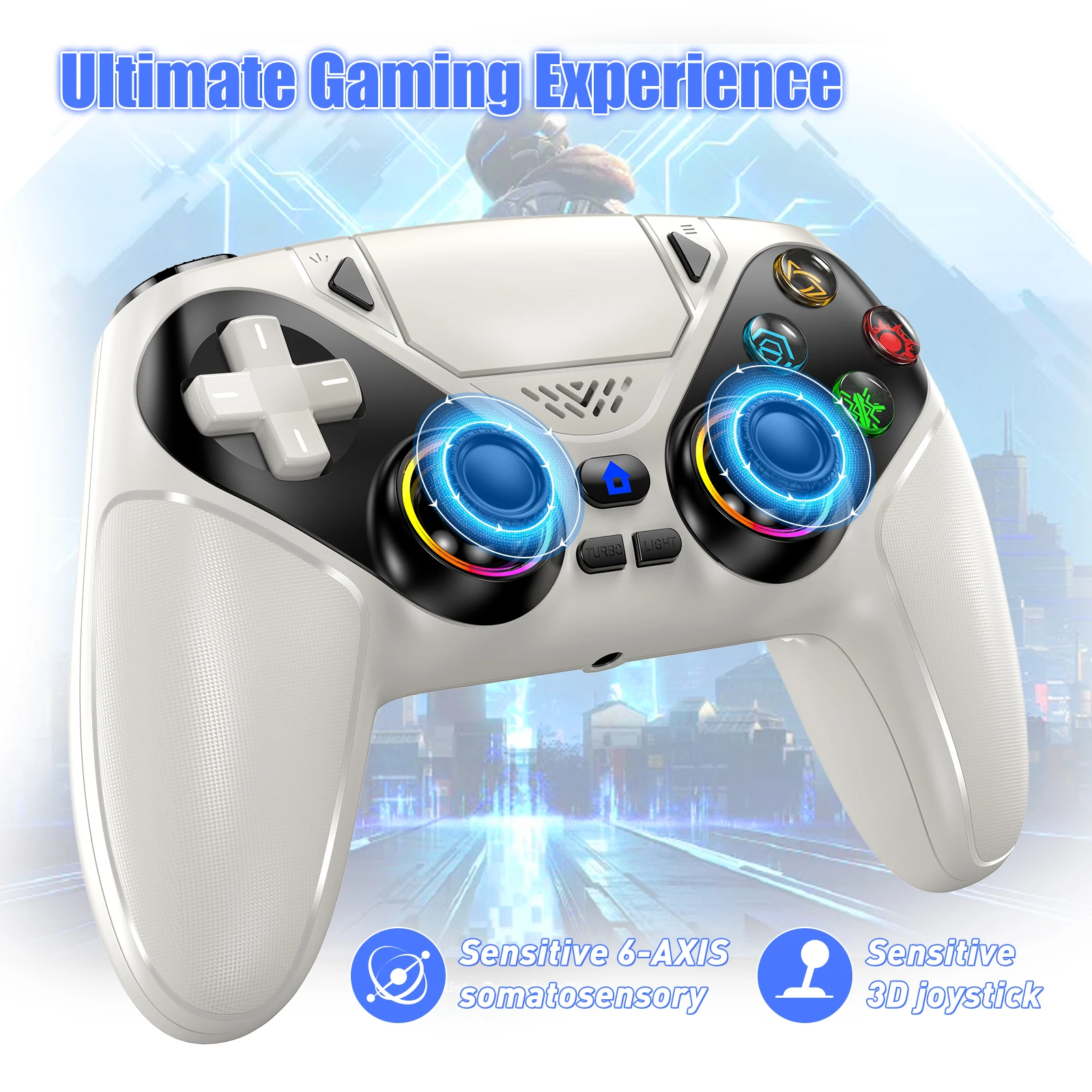 Wireless Controller Gamepad Fo - огляд і ціна Gaming Console Portable Pc