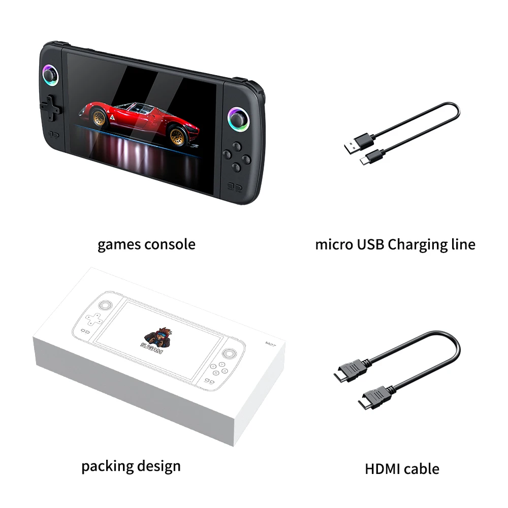 128G M27 Handheld Game Player  - огляд і ціна Gaming Console G90
