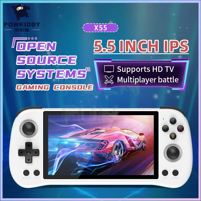 POWKIDDY X55 Handheld Game Con - огляд і ціна Gaming Console G90