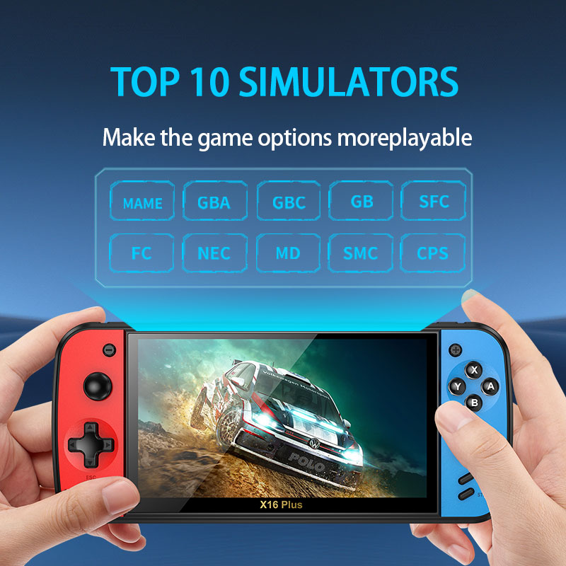 X16PLUS Retro Handheld Game Co - огляд і ціна Gaming Console G90