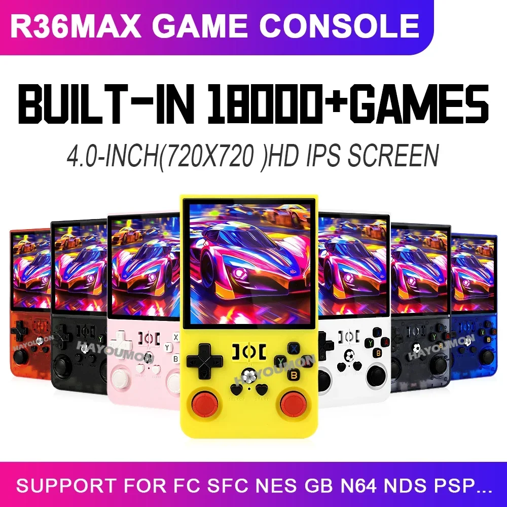 R36 Max Portable Pocket Handhe - огляд і ціна Gaming Console R36 Max