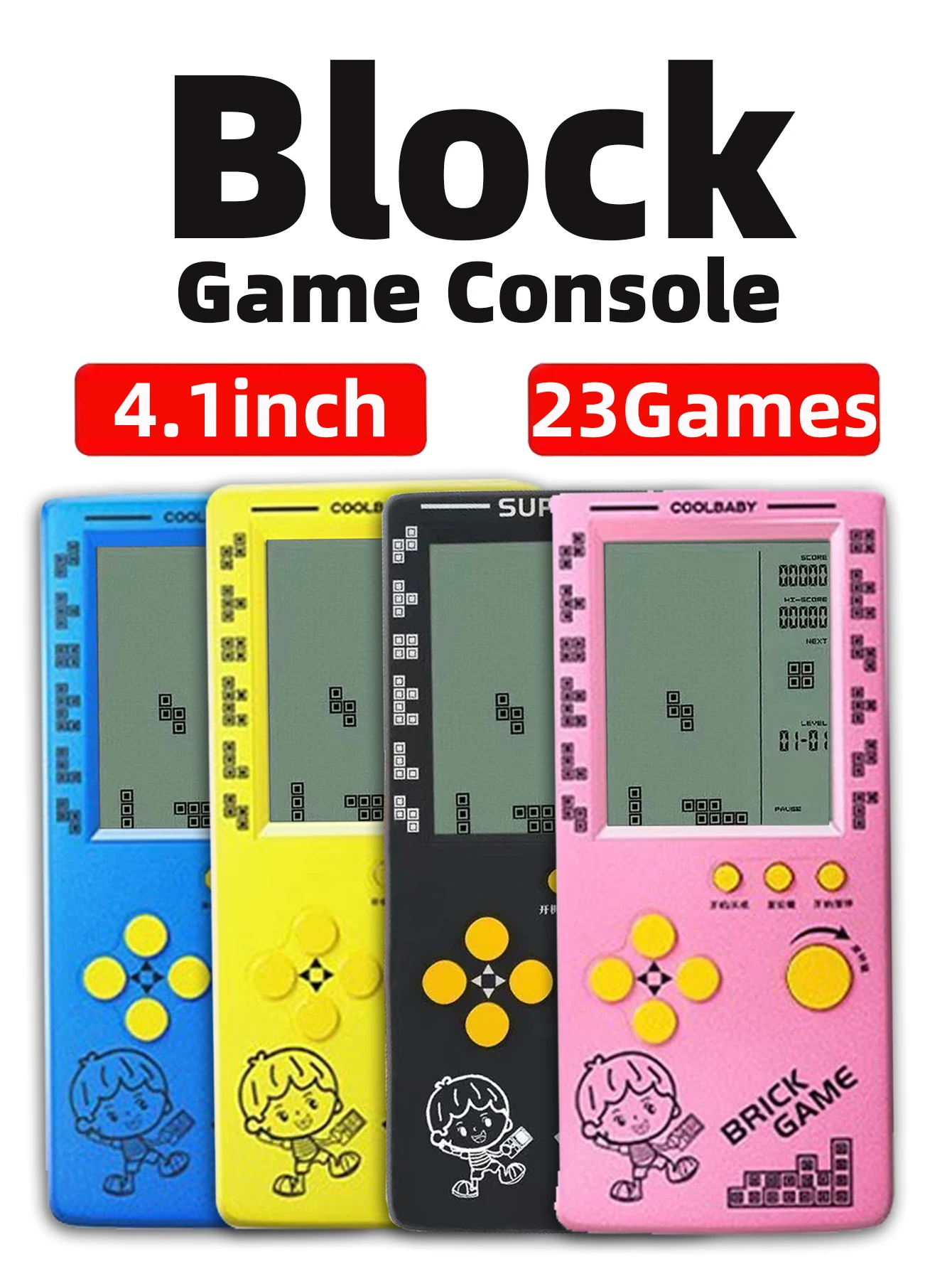 Classic Retro Handheld Game Pl - огляд і ціна Gaming Console For Kids