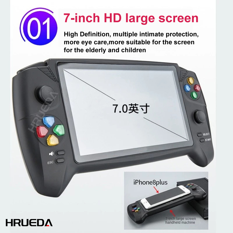 2023 NEW Handheld Game Players - огляд і ціна Gaming Console G90