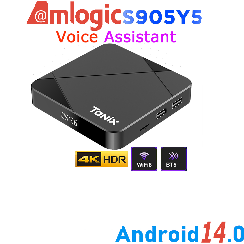 Amlogic S905Y5 Android14.0 4K  - огляд і ціна Gaming Console For Android Tv