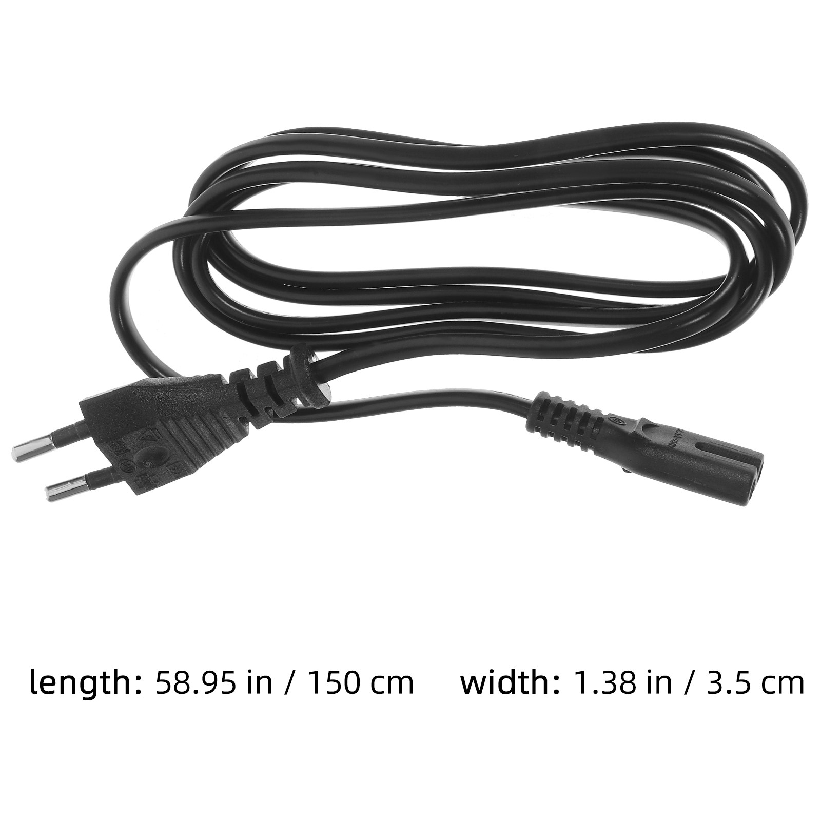 2Pcs Long Portable 2 Prong Ac  - огляд і ціна Gaming Console Portable Pc