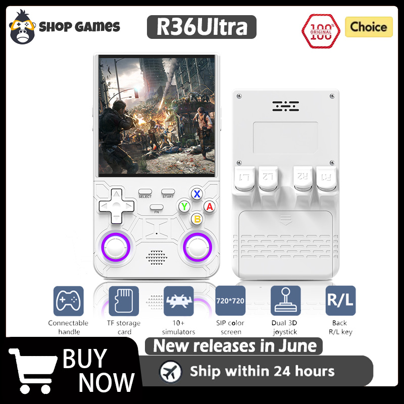 R36 Ultra Open Source R36S Vid - огляд і ціна Gaming Console For Kids