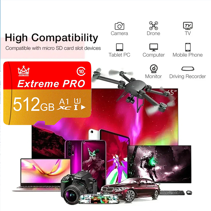 Premium SD Cards 512GB 256GB 3 - огляд і ціна Gaming Console Phone