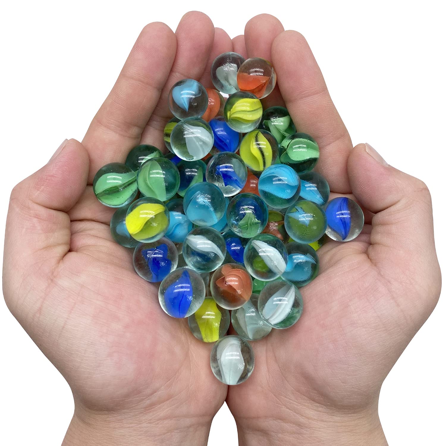 50/100/150pcs Glass Ball 14Mm  - огляд і ціна Gaming Console For Kids