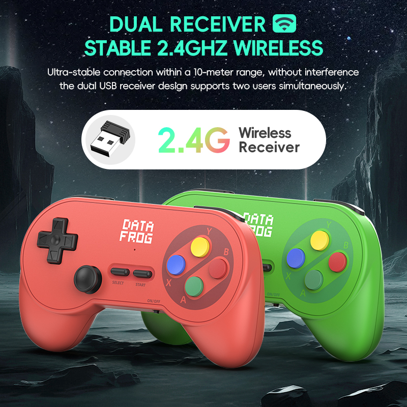 PC07 Wireless Controller Retro - огляд і ціна Gaming Console For Android Tv